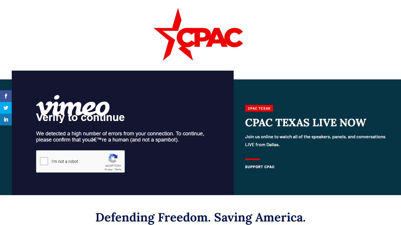 CPAC Texas Livestream | CPAC